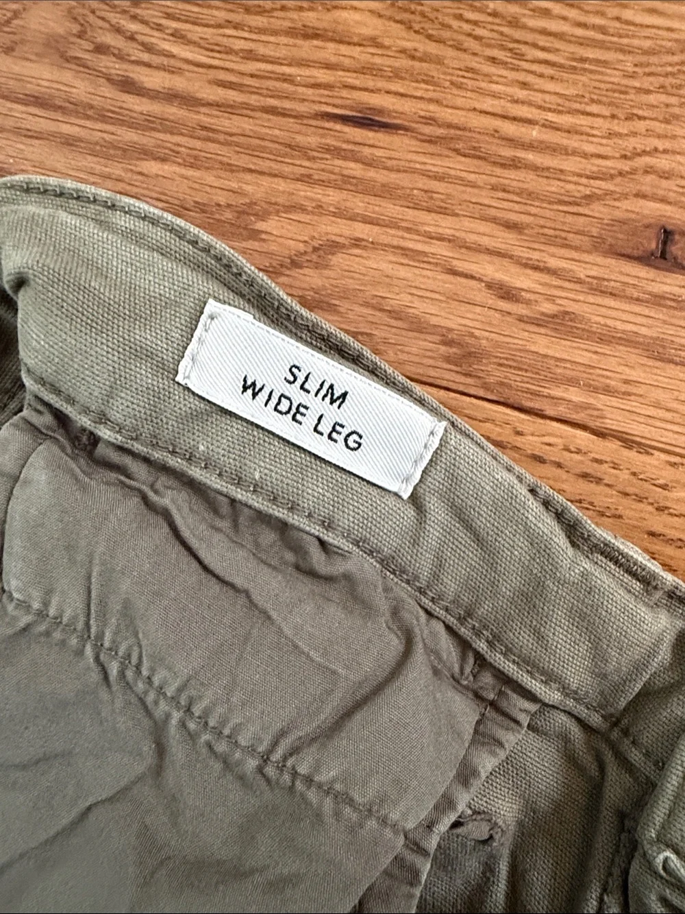 J. Crew Cropped Olive Chino Pants